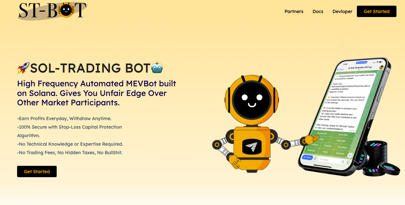 SOL Trading Bot Review - Fancy Facade
